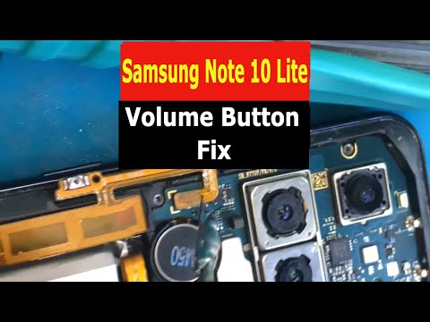 Note 10 Lite Volume Buttons Stopped Working. Let's Diagnose & Fix