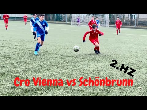 Schaut bis zum Ende 😂🤣 2. Halbzeit, Cro Vienna vs Schönbrunn