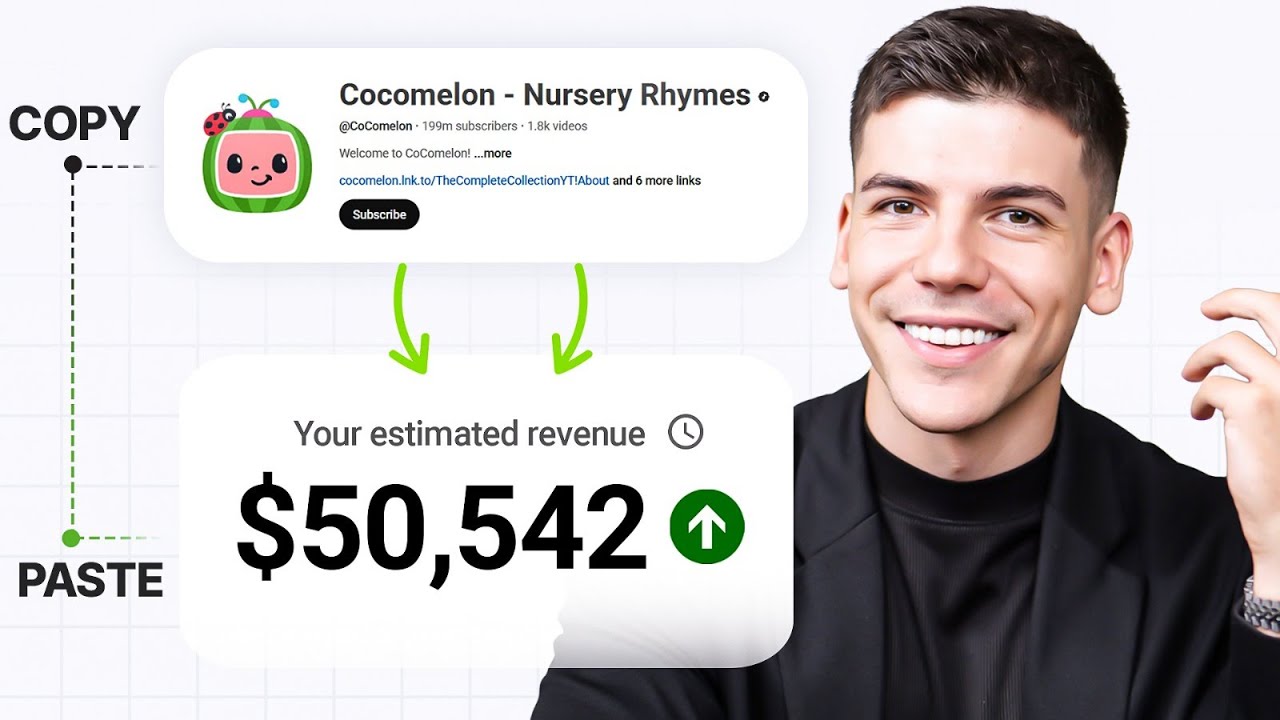 NEW Way To Clone ANY YouTube Channel With AI by One Person Business