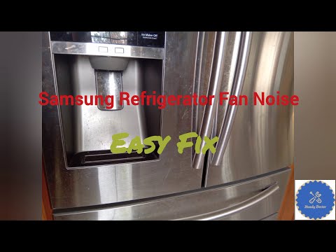 Easily Fix Samsung Refrigerator Grinding Noise, Fan Noise