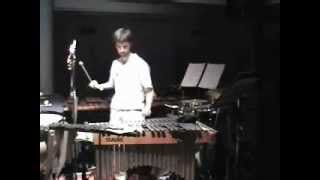 Divertimento III. Percussion solo & tape by Julio Viera.