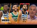 KAT, Ant-Man push WCF to Game 5, where Jayson Tatum stands among all-time Celtics greats | THE HERD