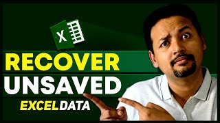 How to recover unsaved excel file| restore its previous version |2007 2010 2016 2019
