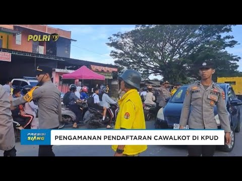 POLRES PALOPO KAWAL KETAT PENDAFTARAN CALON DI KPU