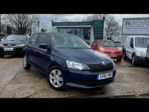 2016 Skoda fabia 1.0 cat d
