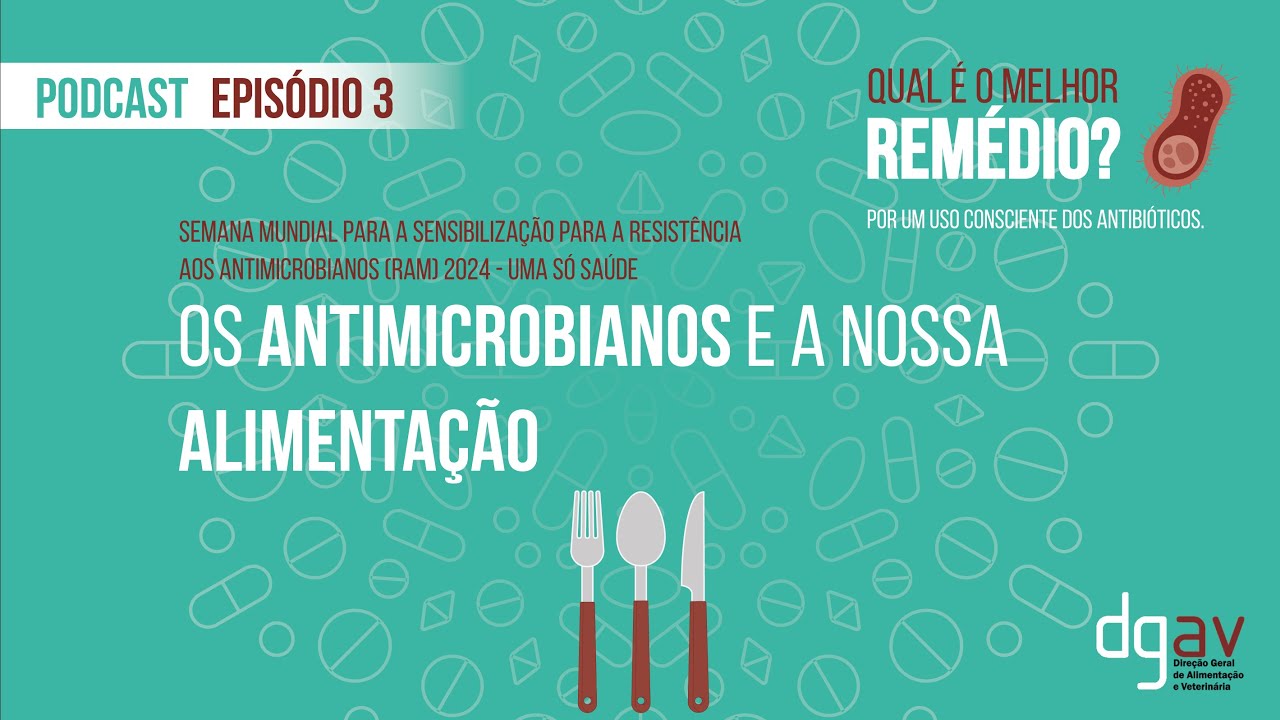 Episódio 3 - Os antimicrobianos e a nossa alimentação (com Catarina Lavrador)