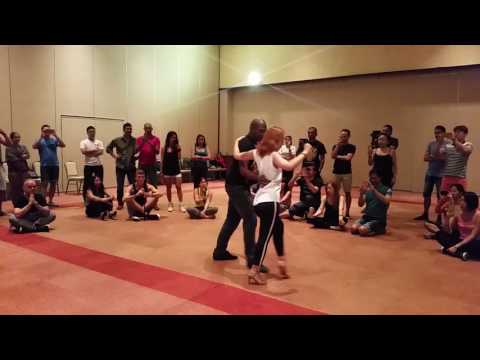 kizomba demo by Fred Maestro & Yumi Emma at ALIA2016