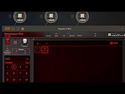 Yonac Magellan 2 - Tutorial: Exploring the synth Part 10, AUv3 Sequencer inside AUM