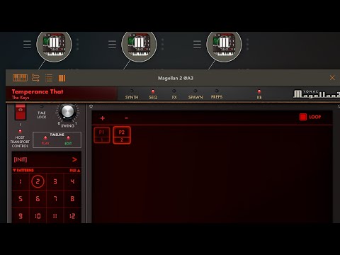 Yonac Magellan 2 - Tutorial: Exploring the synth Part 10, AUv3 Sequencer inside AUM