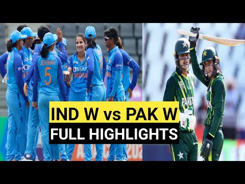 India vs Pakistan | Women's Cricket | Highlights | Women's World Cup | 12th February 2023