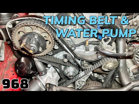 Porsche 968 – Timing Belt & Water Pump Replacement Tutorial