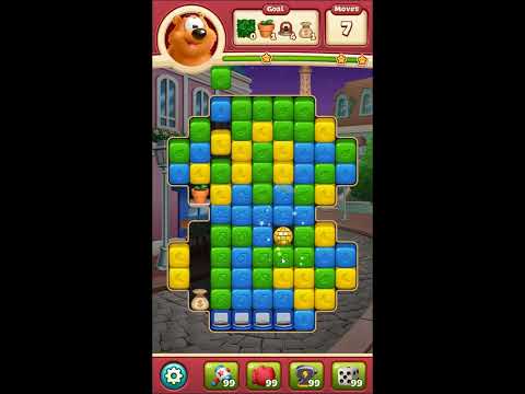 Toon Blast Level 6259 - NO BOOSTERS 🐻🐺🐱 | SKILLGAMING ✔️