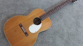 Video thumbnail for Vintage Kay Acoustic Guitar Review by Ronald Jr