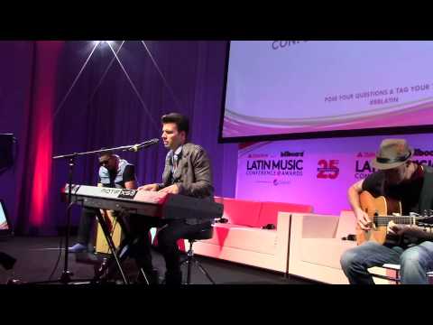 Jencarlos Canela performance with SESAC Latina & Exploration.io