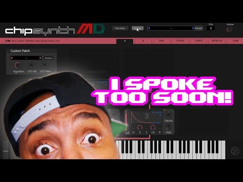 Plogue Art Chipsynth MD FM Plugin! Mini Sega Genesis VST