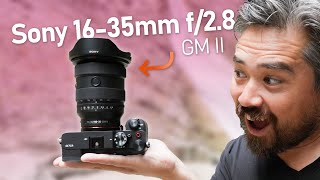 Video thumbnail for Sony 16-35mm f/2.8 GM II Review: The New Trifecta is COMPLETE! by PetaPixel