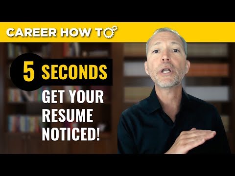 YouTube video about Crafting a Resume Profile Guaranteed to Pause Recruiters