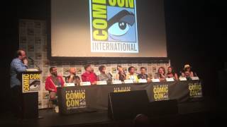Tory N. Thompson San Diego Comic Con panel for The Final Girls video