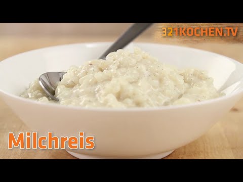 Rezept: Milchreis einfach selber machen | Milchreis kochen mit Vanille