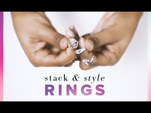 How to Stack and Style Rings