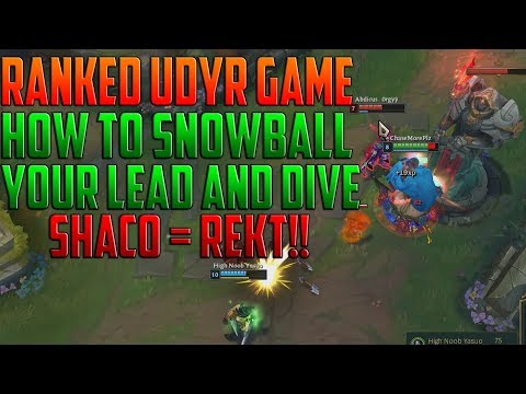 Season 8 Udyr Build: My Favorite Udyr Runes S8 League of Legends Gameplay: How To Snowball Your Lead