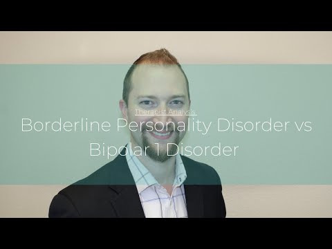 Borderline Personality Disorder vs Bipolar 1 Disorder