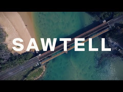Drone footage of Sawtell and its surfers