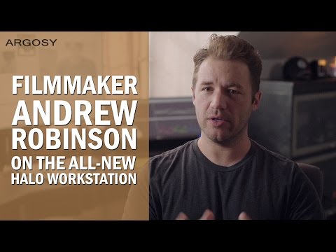 Filmmaker Andrew Robinson on the Halo Workstation from Argosy