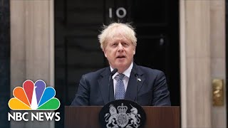Boris Johnson's Resignation Come Amid Wave Of Party Resignations