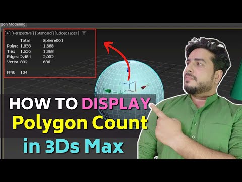85 || How to display the polygon count in 3DS Max