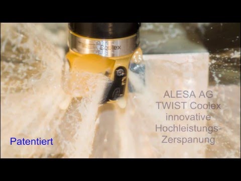 ALESA 05 - Coolex Fräskopf mit Freiflächenkühlung [HD]