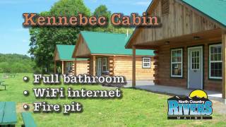 preview picture of video 'Kennebec Cabin Rentals at North Country Rivers'