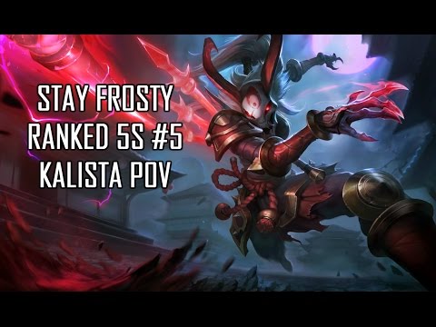 Full Ranked 5s #5 - Reddit Coaching/Analysis Update - Diamond Kalista ADC - Preseason 5.23