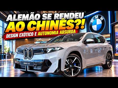 NOVO BMW IX3 2027 MAIOR AUTONOMIA DO BRASIL, COM DESIGN CHINÊS CHOCOU O MUNDO!