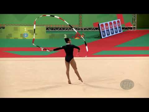 AGHAMIROVA Zohra (AZE) - 2022 Rhythmic Worlds, Sofia (BUL) - Qualifications Ribbon