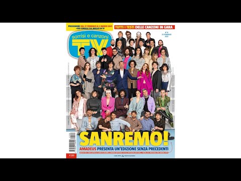 Sanremo 2021 - Backstage copertina di Sorrisi