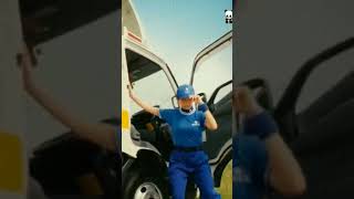 桃月なしこさん　#引っ越しのサカイのCM　#颯爽とトラックから降りる姿が凛々しい