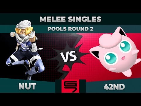 Nut vs 42nd - Melee Singles: Pools R2 Winners Quarterfinal - Genesis 7 | Sheik vs Puff