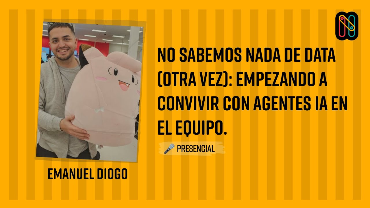 No sabemos nada de data (otra vez): Empezando a convivir con agentes IA en el equipo.