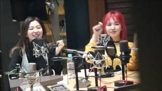 160331 레드벨벳 슬기,웬디 - Light Me Up (테이의 꿈꾸는 라디오 중 노래듣는시간)