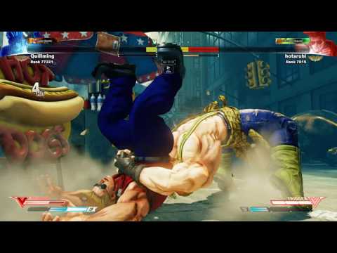 SFV~ Guile (hotarubi) vs. Alex (Quillming) HD 8