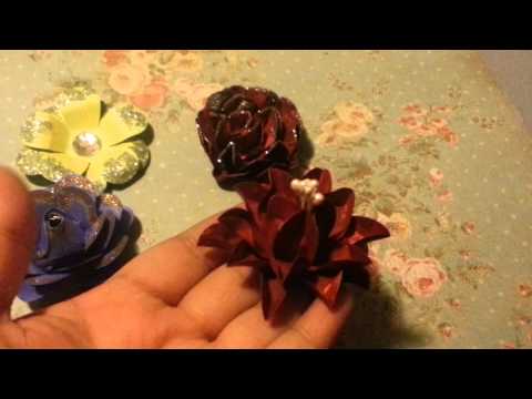 Flowers using EK Success punch