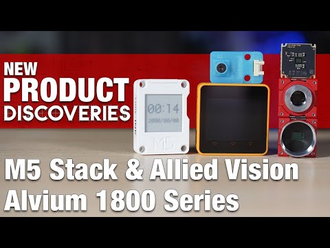 New Product Discoveries Ep 403: M5 Stack & Allied Vision Alvium 1800 Series | Digi-Key Electronics