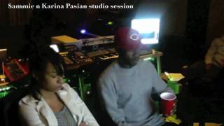 Sammie n Karina Pasian making of Broken Hearted