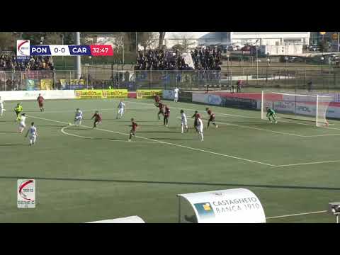 Pontedera-Carrarese 0-1, 27ª giornata Serie C 2022/2023