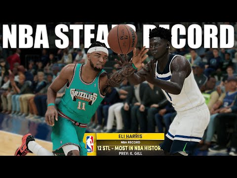 NBA 2K22 PS5 MyCAREER - 10 STEALS IN ONE QUARTER! NEW NBA STEALS RECORD!