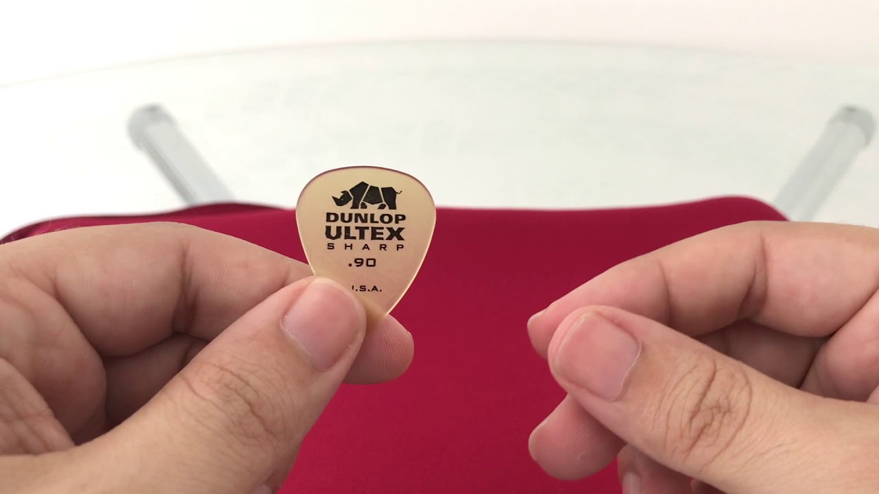 Avaliação das palhetas Dunlop Ultex