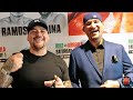 ANDY RUIZ JR CRASHES CHRIS ARREOLA'S INTERVIEW! SHOWS HIM LOVE AS BOTH SHARE LAUGHS & RESPECT
