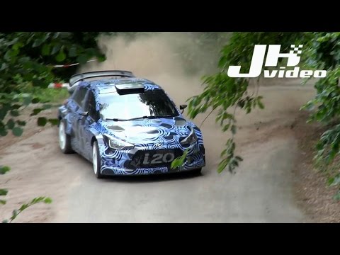 ADAC Deutschland Rally 2015 | WRC | Test Hyundai I20 NEW and OLD [HD] by JHVideo