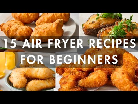 , title : '15 AIR FRYER RECIPES FOR BEGINNERS !'